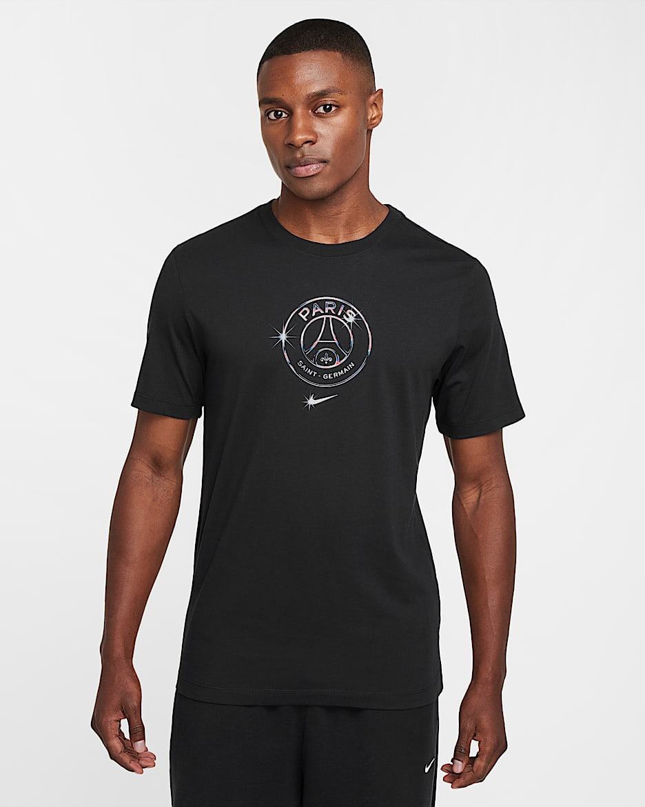 Psg shirt black on sale